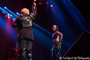 Tionne Watkins and Rozonda Thomas of TLC performing together at Star Pavilion inside of Ameristar Casino in Kansas City, MO on November 17, 2018.