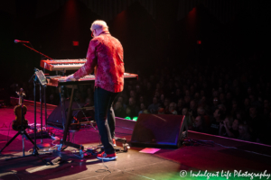 Dennis Laffoon of Shooting Star live in concert on the keyboards at Ameristar Casino's Star Pavilion in Kansas City, MO on January 19, 2019.