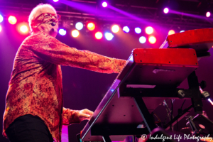 Keyboardist Dennis Laffoon of Shooting Star live in concert at Ameristar Casino in Kansas City, MO on January 19, 2019.