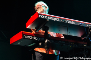 Dennis Laffoon of Shooting Star playing the keyboards live at Ameristar Casino in Kansas City, MO on January 19, 2019.