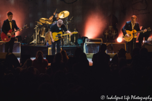 Live John Mellencamp performance with band mates Dane Clark on drums plus guitarists Andy York and Mike Wanchic at Arvest Bank Theatre at The Midland in Kansas City, MO on March 14, 2019.