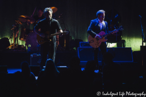John Mellencamp performing live with guitarist Mike Wanchic and drummer Dane Clark at The Midland in downtown Kansas City, MO on March 14, 2019.