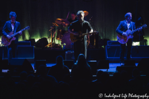 John Mellencamp live in concert with guitarists Andy York and Mike Wanchic plus drummer Dane Clark at the Midland Theatre in downtown Kansas City, MO on March 14, 2019.