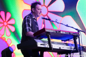 Chicago keyboardist Lou Pardini playing live at Kansas City's Starlight Theatre on May 19, 2019.