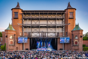 Starlight Theatre in Kansas City, MO featuring soft rock band Chicago live in concert on May 19, 2019.