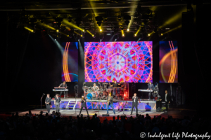 Pop rock group Chicago live in concert at Starlight Theatre in Kansas City, MO on May 19, 2019.