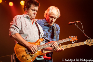 LRB frontman and bass player Wayne Nelson performing with guitarist Rich Herring at Ameristar Casino in Kansas City, MO on May 3, 2019.