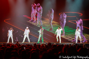 NKOTB live concert performance at Sprint Center in Kansas City during the "Mixtape" tour stop on May 7, 2019.