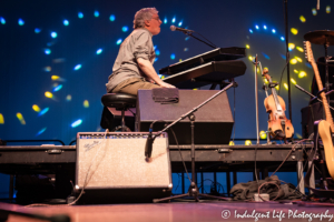 The Ozark Mountain Daredevils keyboardist Kelly Brown performing live at Ameristar Casino Hotel Kansas City on May 18, 2019.