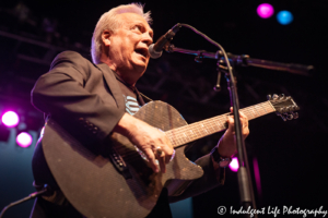 The Ozark Mountain Daredevils singer and guitarist John Dillon performing live at Star Pavilion inside of Ameristar Casino Hotel Kansas City on May 18, 2019.