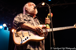 Bass guitar player Mike "Supe" Granda of The Ozark Mountain Daredevils performing live at Star Pavilion inside Ameristar Casino Hotel Kansas City, MO on May 18, 2019.
