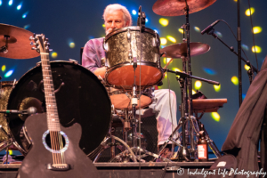 Drummer Ron Gremp of The Ozark Mountain Daredevils in concert at Star Pavilion inside Ameristar Casino Hotel Kansas City on May 18, 2019.