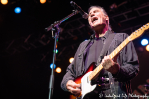 Grand Funk Railroad lead vocalist and guitar player Max Carl performing live at Ameristar Casino's Star Pavilion in Kansas City, MO on June 1, 2019.