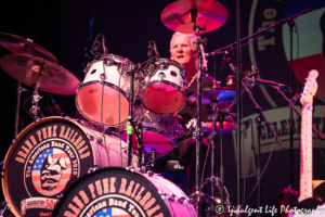 Lead vocalist and drummer Don Brewer of Grand Funk Railroad live in concert at Ameristar Casino Hotel in Kansas City, MO on June 1, 2019.