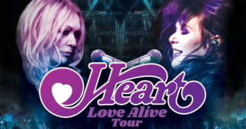 Heart brings its "Love Alive" tour with Joan Jett and the Blackhearts to Starlight Theatre in Kansas City, MO on October 8, 2019.