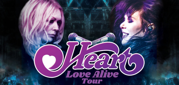 Heart brings its "Love Alive" tour with Joan Jett and the Blackhearts to Starlight Theatre in Kansas City, MO on October 8, 2019.