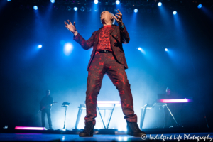 English electro-legend Howard Jones performing the title track of his new "Transform" album live at Ameristar Casino's Star Pavilion in Kansas City, MO on June 22, 2019.