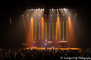 Entire standing crowd for Howard Jones performing on his "Transform" tour stop at Ameristar Casino's Star Pavilion in Kansas City, MO on June 22, 2019.