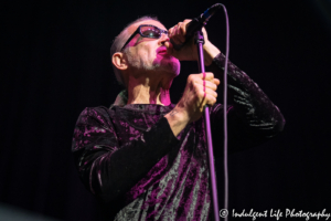 Iconic founder and frontman Ivan Doroschuk of Men Without Hats performing live on Howard Jones' "Transform" tour stop at Ameristar Casino's Star Pavilion in Kansas City, MO on June 22, 2019.