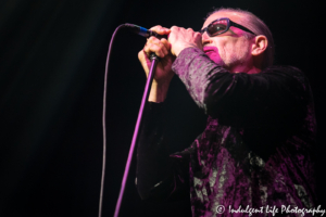 Frontman Ivan Doroschuk of Men Without Hats performing live at Ameristar Casino Hotel Kansas City on June 22, 2019.