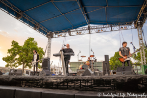 Iconic '80s new wave band A Flock of Seagulls headlined Town Center Plaza's Sunset Music Fest in Leawood, KS on June 27, 2019.
