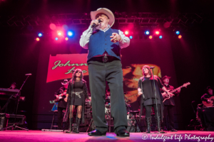 Country and pop music music legend Johnny Lee performing live at Star Pavilion inside Ameristar Casino in Kansas City, MO on July 12, 2019.