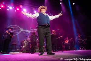 Real country music legend Johnny Lee live in concert with the Urban Cowboy band at Star Pavilion inside Ameristar Casino in Kansas City, MO on July 12, 2019.