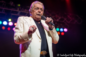 Country and pop music legend Mickey Gilley performing live at Ameristar Casino's Star Pavilion in Kansas City, MO on July 12, 2019.