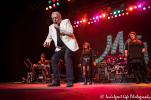 Country music superstar Mickey Gilley performing with the Urban Cowboy band at Star Pavilion inside Ameristar Casino in Kansas City, MO on July 12, 2019.