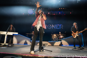 Foreigner live headlining concert at the Missouri State Fair's Pepsi Grandstand on August 16, 2019.