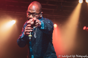 Four Tops member Lawrence Payton, Jr. live in concert at Ameristar Casino's Star Pavilion in Kansas City, MO on August 3, 2019.