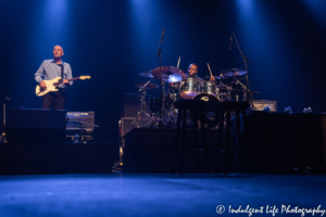 Lead guitarist and drummer for the Four Tops during introduction of the group at Ameristar Casino's Star Pavilion in Kansas City, MO on August 3, 2019.