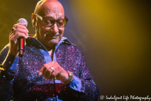 Founding member and first tenor Abdul "Duke" Fakir of the Four Tops live in concert at Ameristar Casino Hotel Kansas City on August 3, 2019.