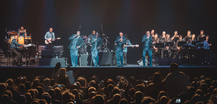 Motown group the Four Tops performed live at Ameristar Casino in Kansas City, MO on August 3, 2019.