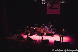 Gene Loves Jezebel with Jay Aston featuring James Stevenson, Peter Bugg Rizzo and Joel Patterson performing at the historic Liberty Hall in downtown Lawrence, KS on August 10, 2019.