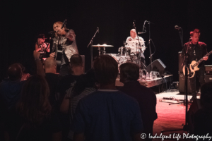 The Alarm featuring Mike Peters, Jules Peters, James Stevenson and Steve Barnard live in concert at Liberty Hall in Lawrence, KS on August 10, 2019.