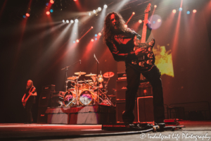 Queensrÿche guitarist Michael Wilton performing live at Ameristar Casin's Star Pavilion in Kansas City, MO on September 20, 2019.