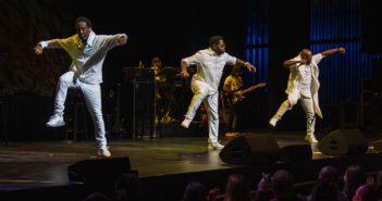 Boyz II Men performed live in concert at Muriel Kauffman Center on October 2, 2019.