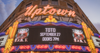 Toto performed live in concert on its "40 Trips Around the Sun" tour at Uptown Theater in Kansas City, MO on September 27, 2019.