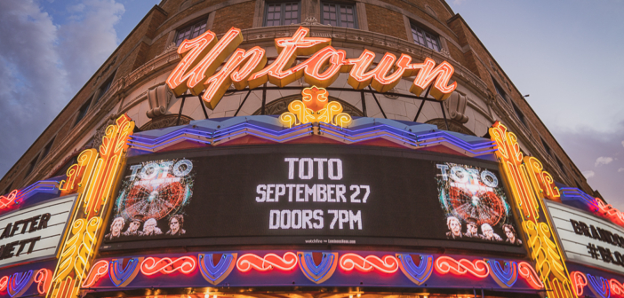 Toto performed live in concert on its "40 Trips Around the Sun" tour at Uptown Theater in Kansas City, MO on September 27, 2019.