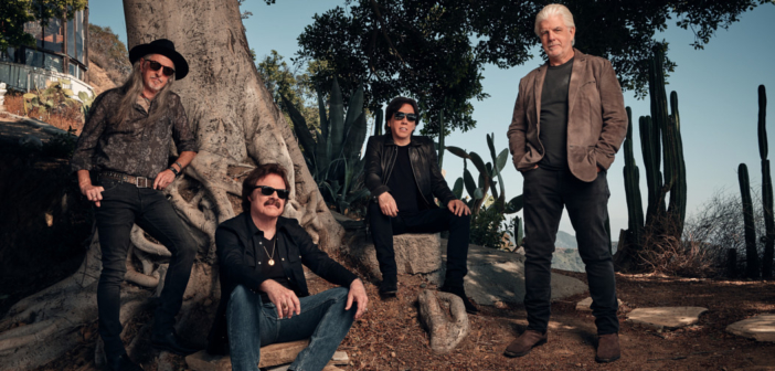 The Doobie Brothers perform live at Starlight Theatre in Kansas City, MO with Michael McDonald on August 15, 2020.