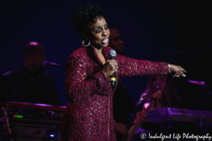 Live concert performance with Gladys Knight at Ameristar Casino Hotel Kansas City on October 11, 2019.