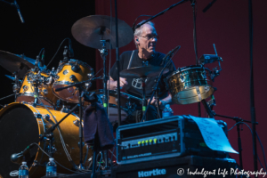 Ambrosia founding member and drummer Burleigh Drummond performing live at Ameristar Casino in Kansas City, MO on January 31, 2020.