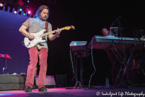 Guitarist Doug Jackson and keyboard player Mary Harris of Ambrosia performing together at Ameristar Casino in Kansas City, MO on January 31, 2020.