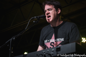Keyboardist Michael Floreale of When in Rome II singing live at the Aftershock in Merriam, KS on January 30, 2020.