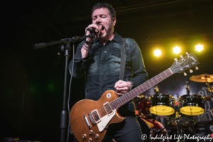 When in Rome II lead singer Tony Fennell performing at the Aftershock in Merriam, KS on January 30, 2020.