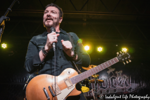 Frontman and guitarist Tony Fennell of When in Rome II live in concert at the Aftershock in Merriam, KS on January 30, 2020.