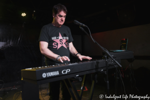 Michael Floreale of When in Rome II on keyboards at the Aftershock in Merriam, KS on January 30, 2020.