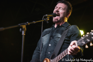 Singer and guitarist Tony Fennell fronting When in Rome II at the Aftershock in Merriam, KS on January 30, 2020.