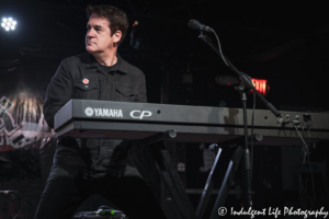 When in Rome II keyboardist Michael Floreale in concert at the Aftershock in Merriam, KS on January 30, 2020.